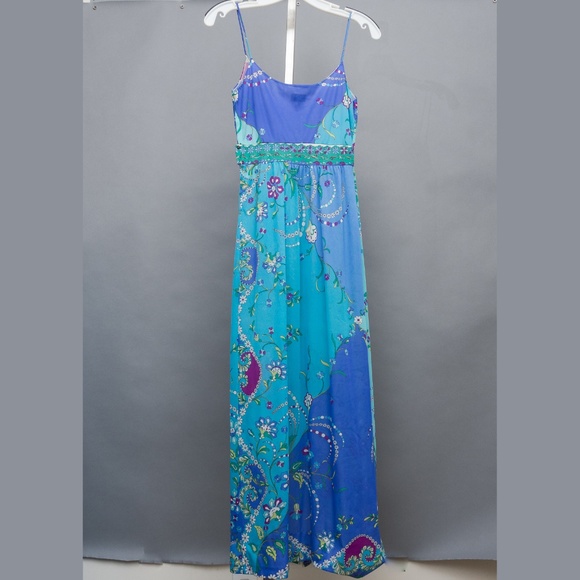 Emilio Pucci Silk 2piece Night Gown ...